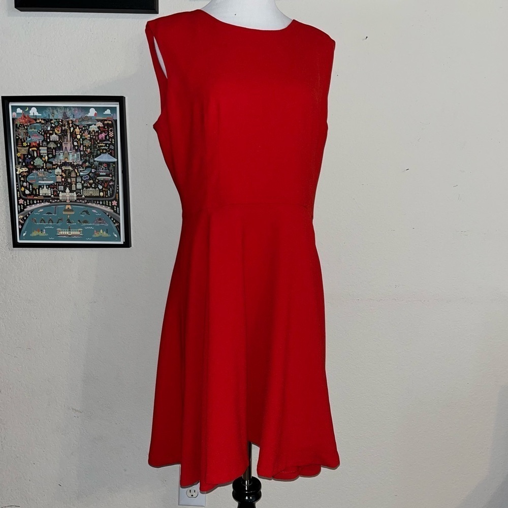 The Limited Scarlet Sleeveless Midi Dress